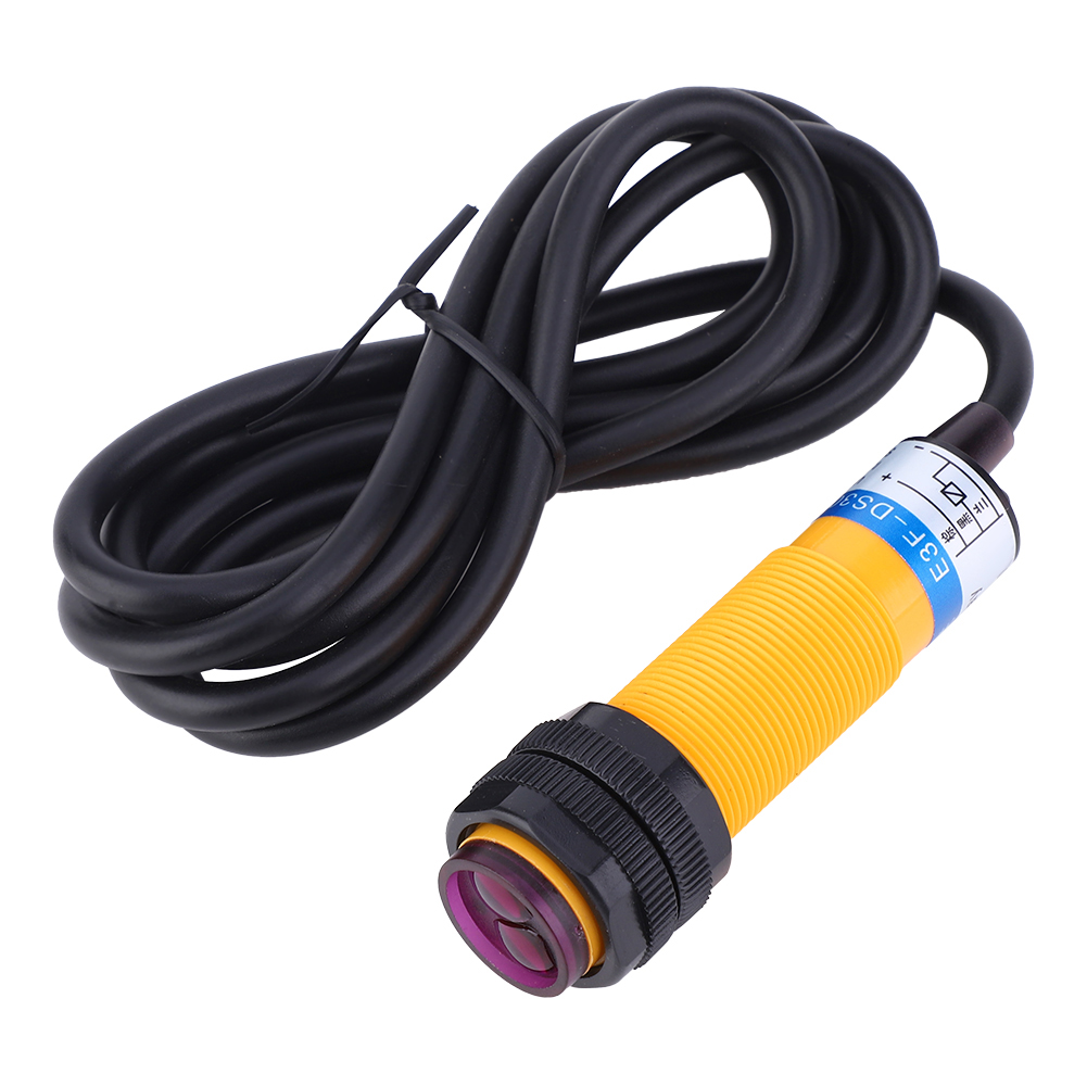 10 Stück Jyio Fotoelektrischer Schalter Pnp Ohne Diffuse Reflexion Typ E3f Ds30b4 10-30vdc 200ma