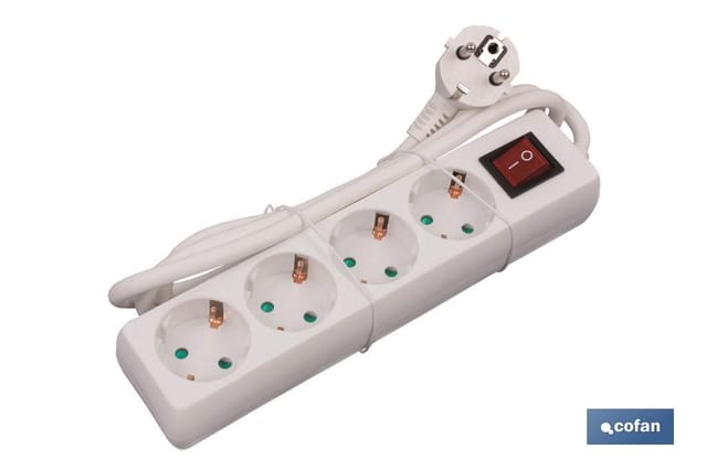 Mehrere Basis 4t. 1,4m Kabel mit Int. (16a-250v)