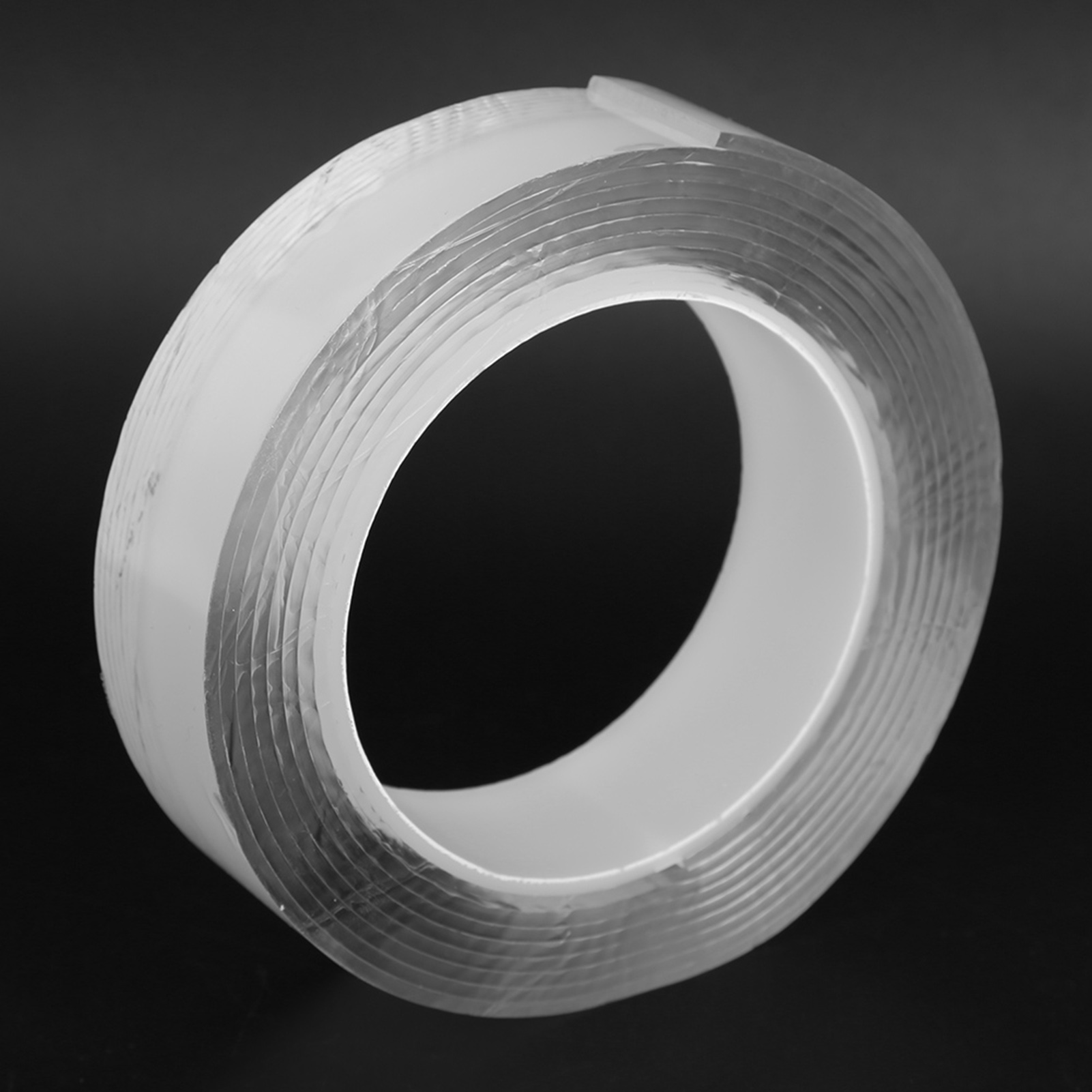 2 Stück Waschbare, Nahtlose, Wiederverwendbare Doppelseitige Klebebänder, 2 Mm X 30 Mm X 3 M