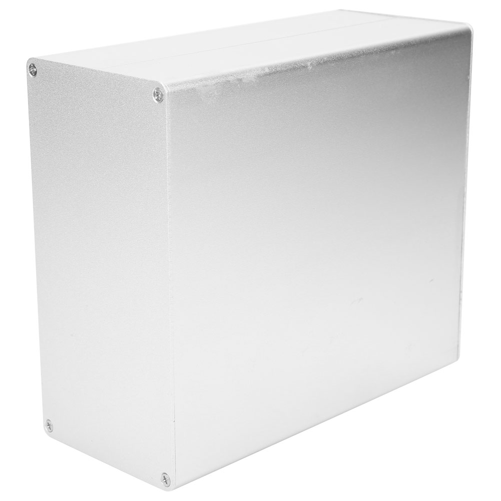 Aluminium-projektgehäuse, Matt Silber, Geteilt, Diy-elektronikgehäuse, 80 X 160 X 180 Mm