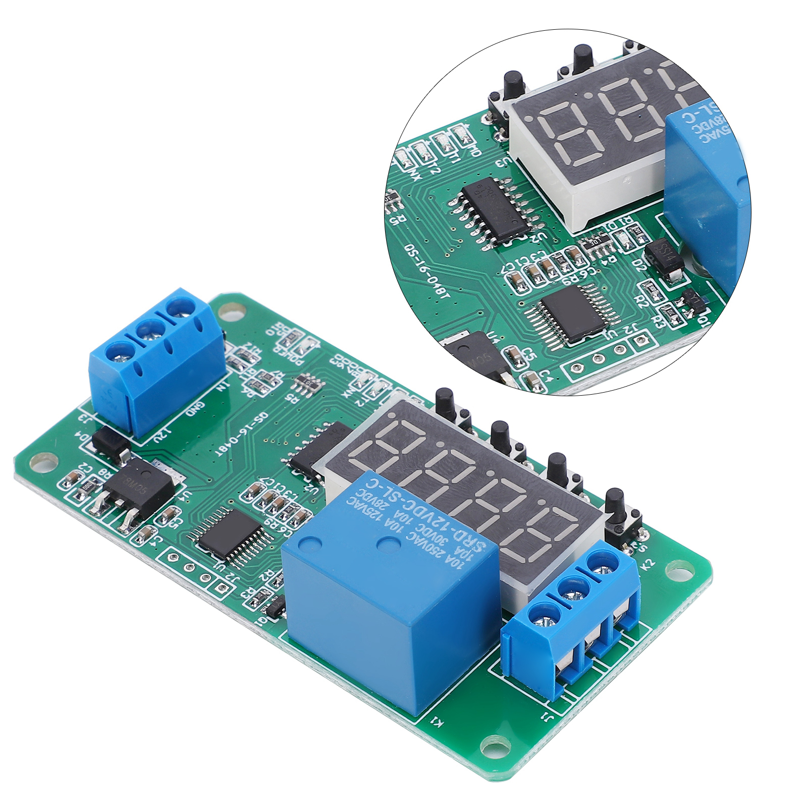 Selbstverriegelnde Relaisplatine Für Multifunktionale Heimbeleuchtungssysteme, Elektronische Komponente, 12 V Dc