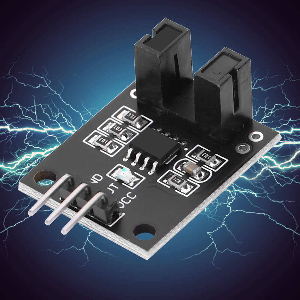 10 Stück Infrarot-fotoelektrisches Sensormodul Zur Motordrehzahlerkennung (elektronische Bauteile)