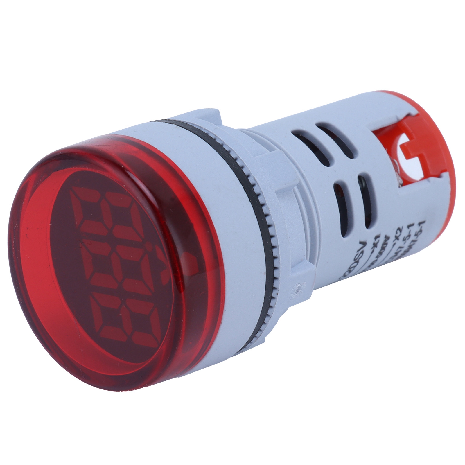 Ad16-22fsv Runde Digitale Spannungsanzeige, Spannungsmesser 60500v Ac (rot)
