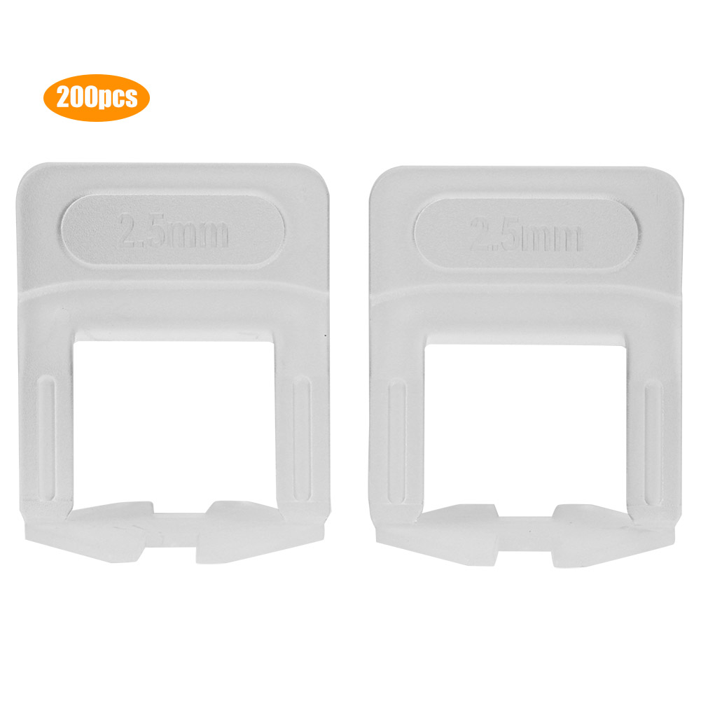 2,5 Mm 200-teiliges Fliesenverlege-set Mit Nivellierclips Für Den Haushalt