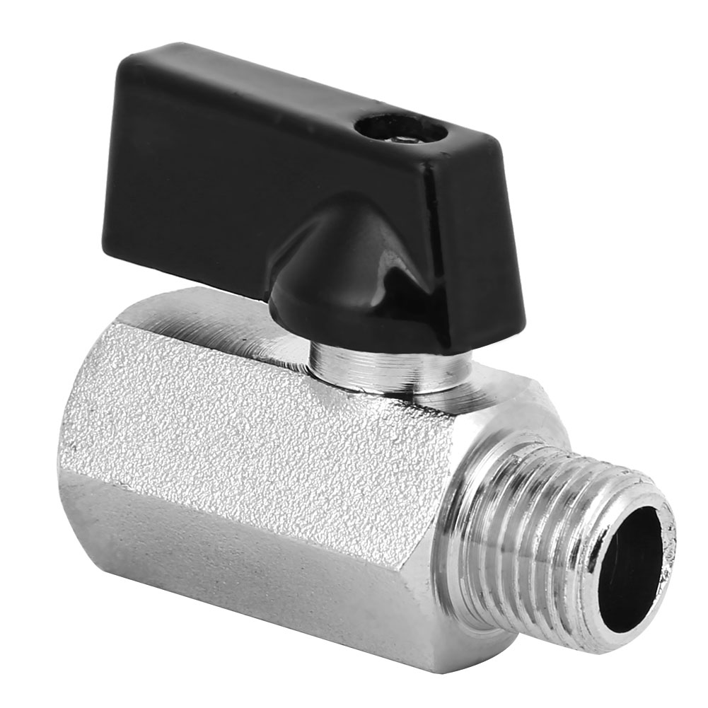 2 Stück Mini-pneumatik-kugelhähne Aus Messing Für Strahlmittel, Passend Für Luftkompressoren, G1/4 Zoll