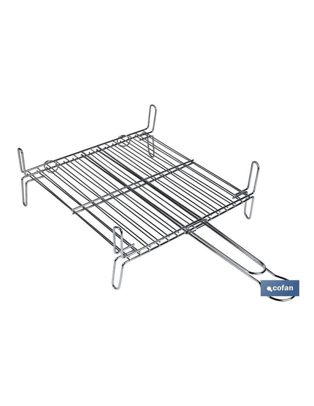 Doppelter verzinkter Grill 50x50cm
