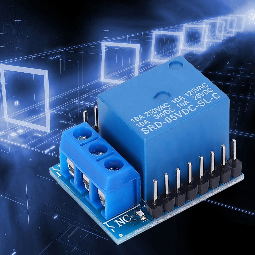 4 Stück 5v-relaismodul-elektronikkomponenten Passend Für D1 Mini 5v High Level Trigger