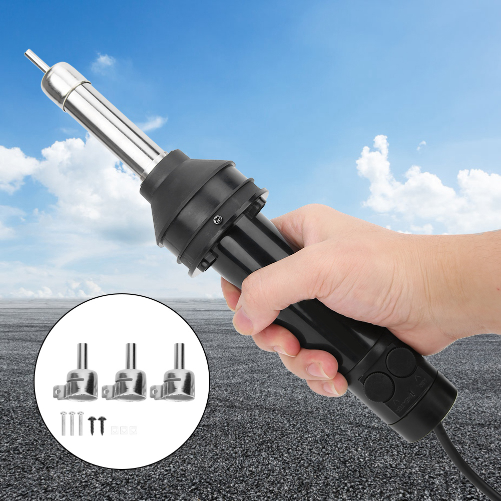 Heißluftpistole Mit Einstellbarer Temperatur, Tragbar, Ideal Für Die Reparatur Von Mikrofonen Und Zum Entlöten, Diy-werkzeug, Eu-stecker 220 V