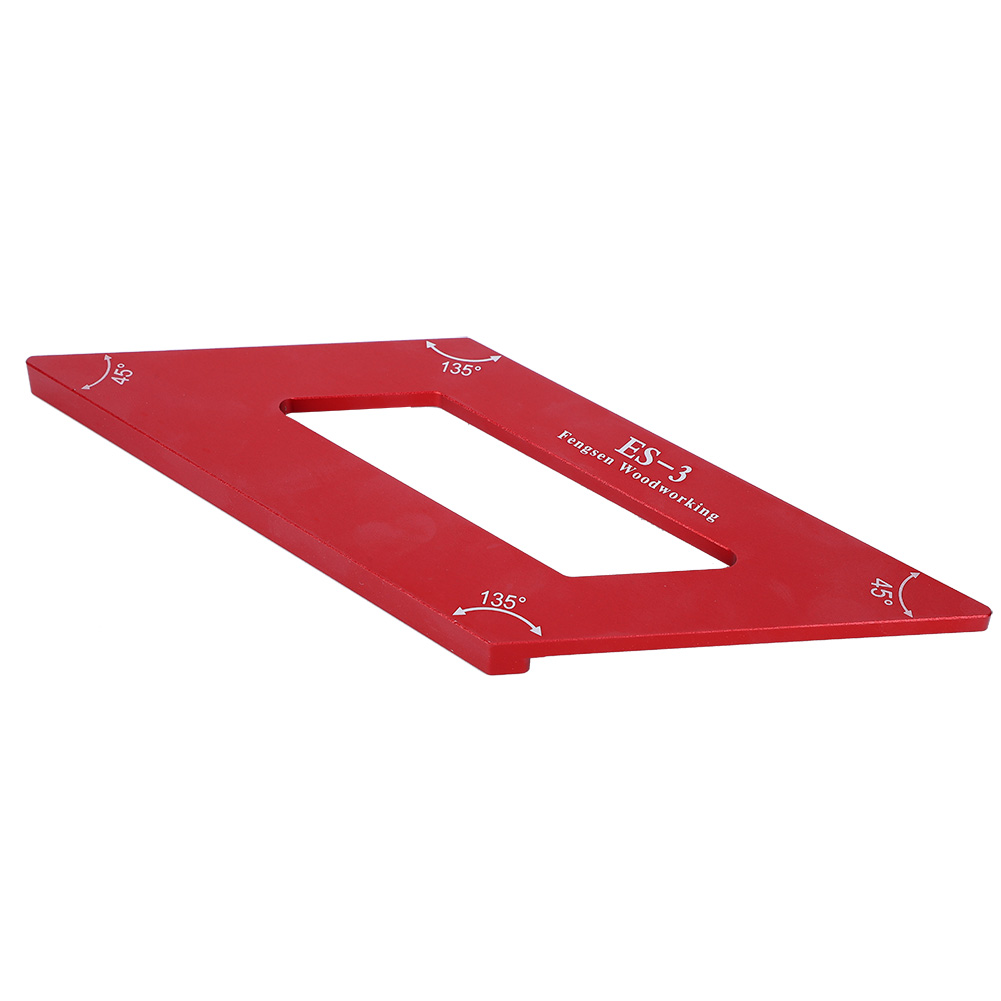 Holzbearbeitungs-messlineal Aus Aluminiumlegierung, Winkelmesser, Anreißnadel, Markierungswerkzeug