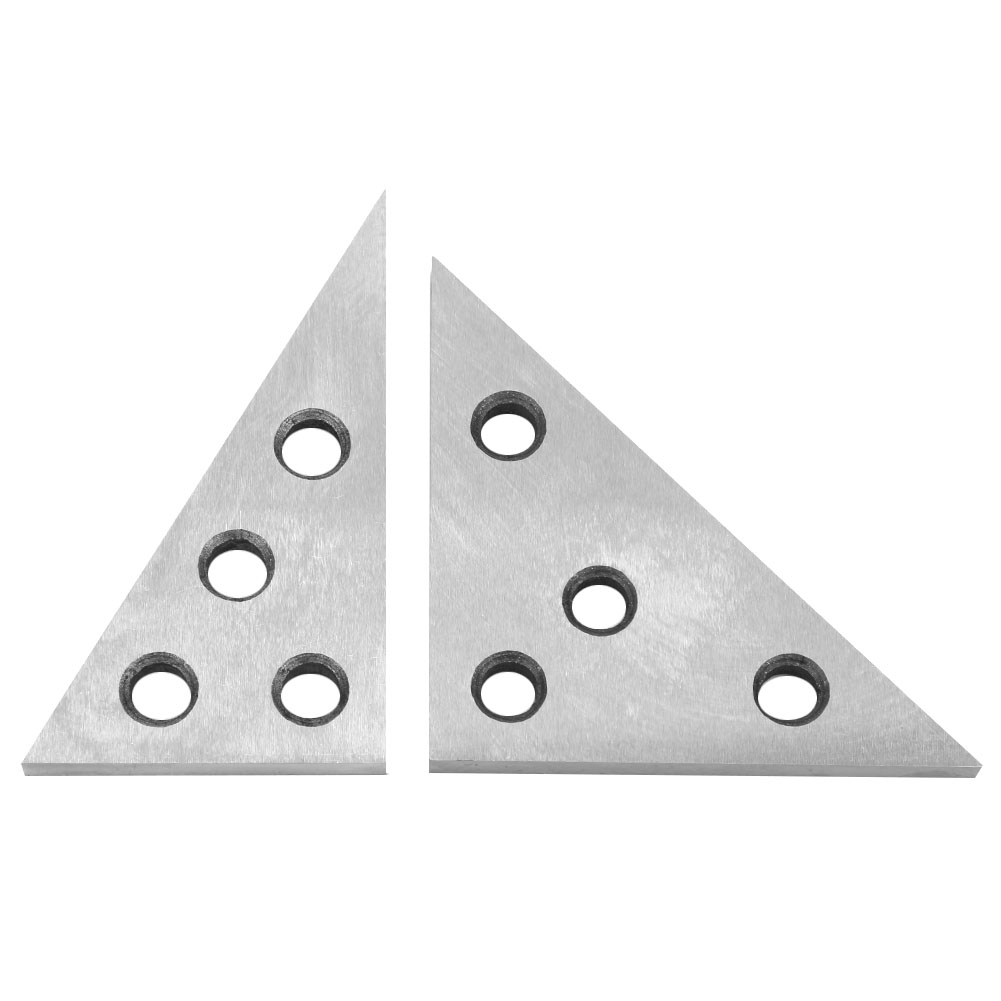 2-teiliges Winkelblock-set 30-60-90 & 45-45-90 Grad Präzisions-messwerkzeug Für Maschinenbauer