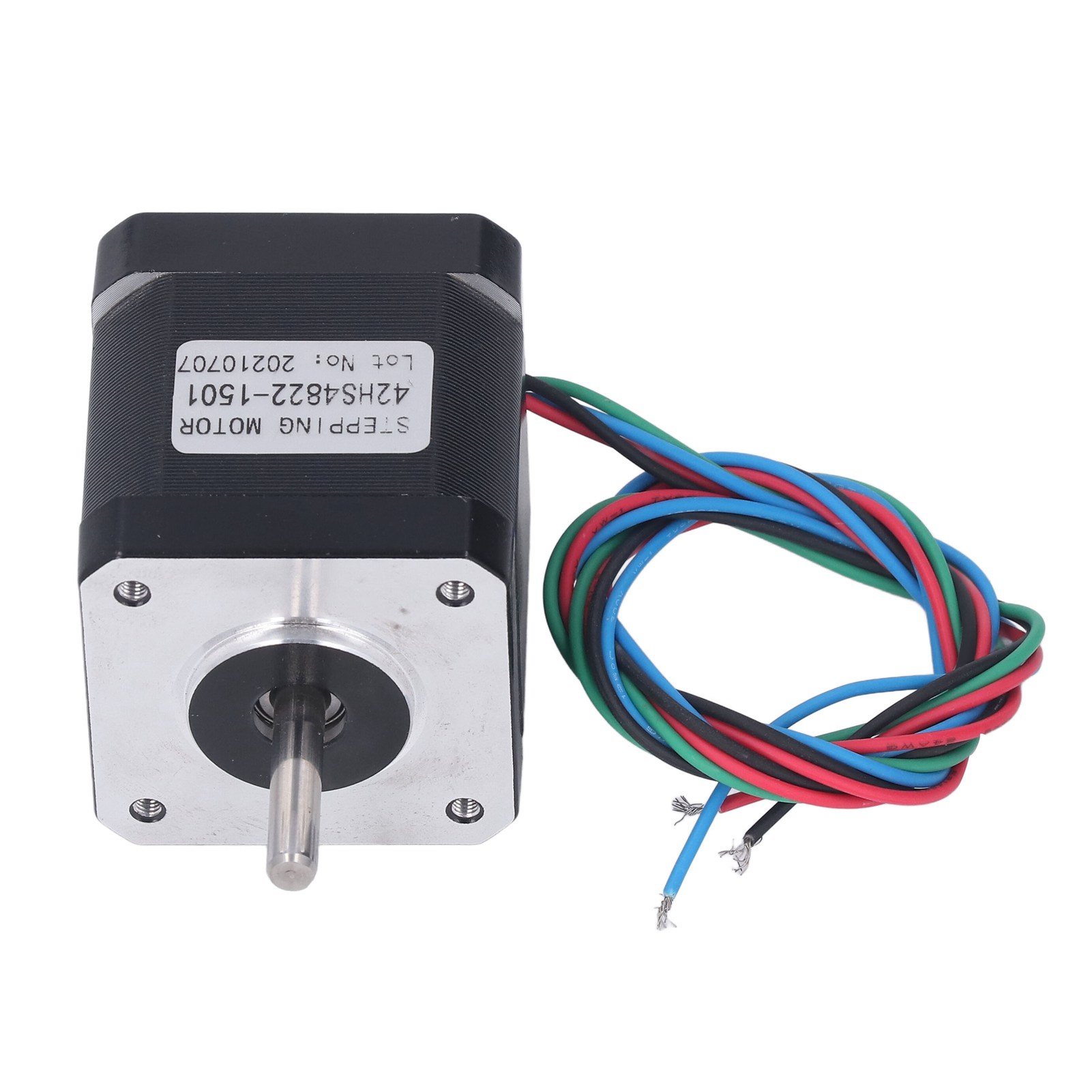 Schrittmotor 42 Mm 48 Mm Dc 10,2 V 2-phasig, Gemischter Typ, Siliziumstahl-kupferspule, Schnelle Reaktionszeit, Druckerteile