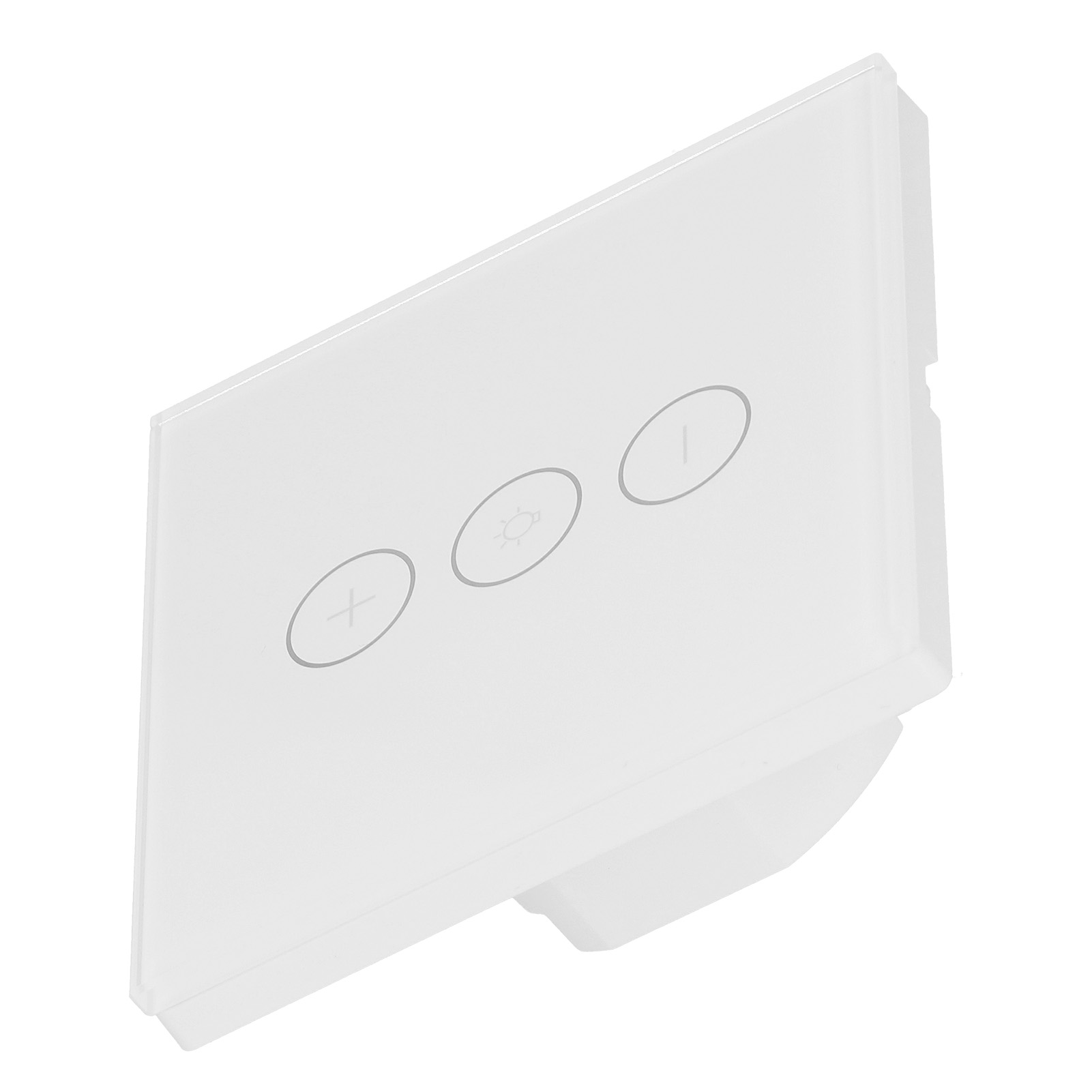 Intelligenter Wlan-lichtschalter Mit Sprachsteuerung, 3-fach Einstellbar, Typ 86, Eu-haushaltsstecker 100–240 V Ac