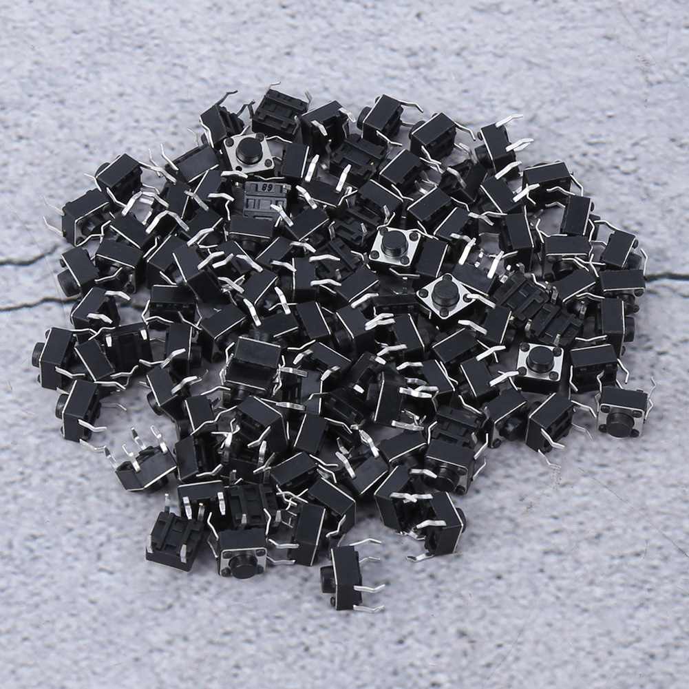 100 Stück Mini-mikro-taster (6 X 6 X 4,3 Mm) – Momentan-taster