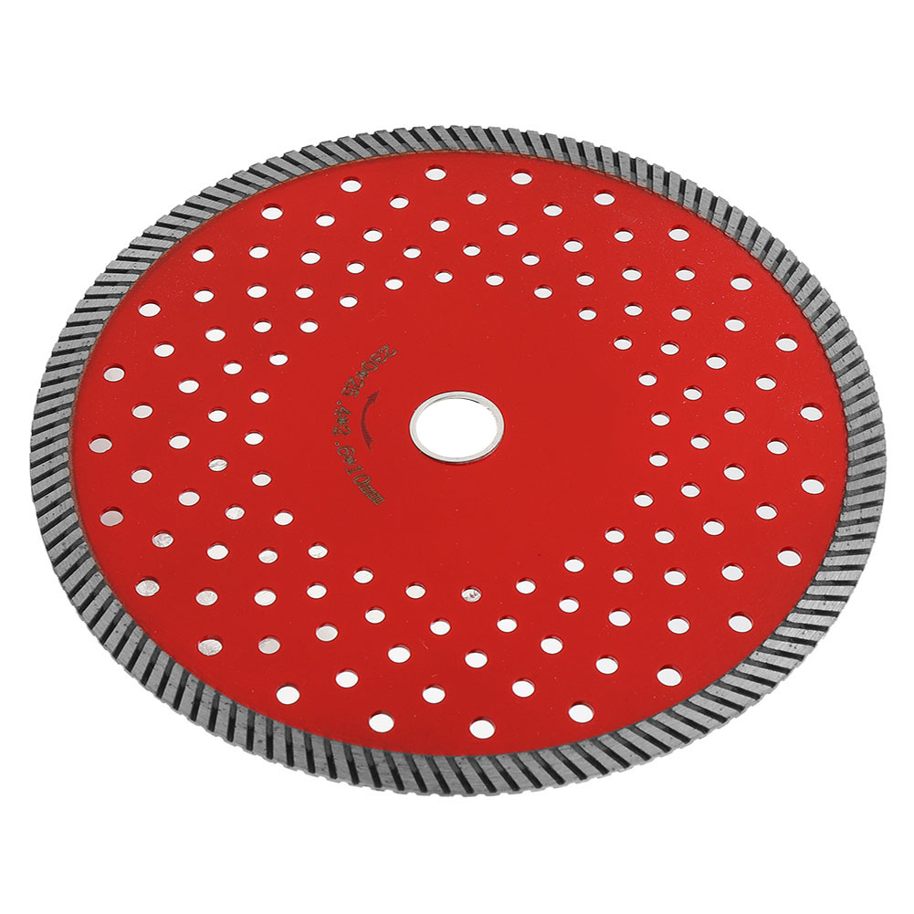 Diamanttrennscheibe Für Kreissägeblätter, Rote Scheibe, Multifunktional, Für Beton, Granit Und Marmor, 230 Mm