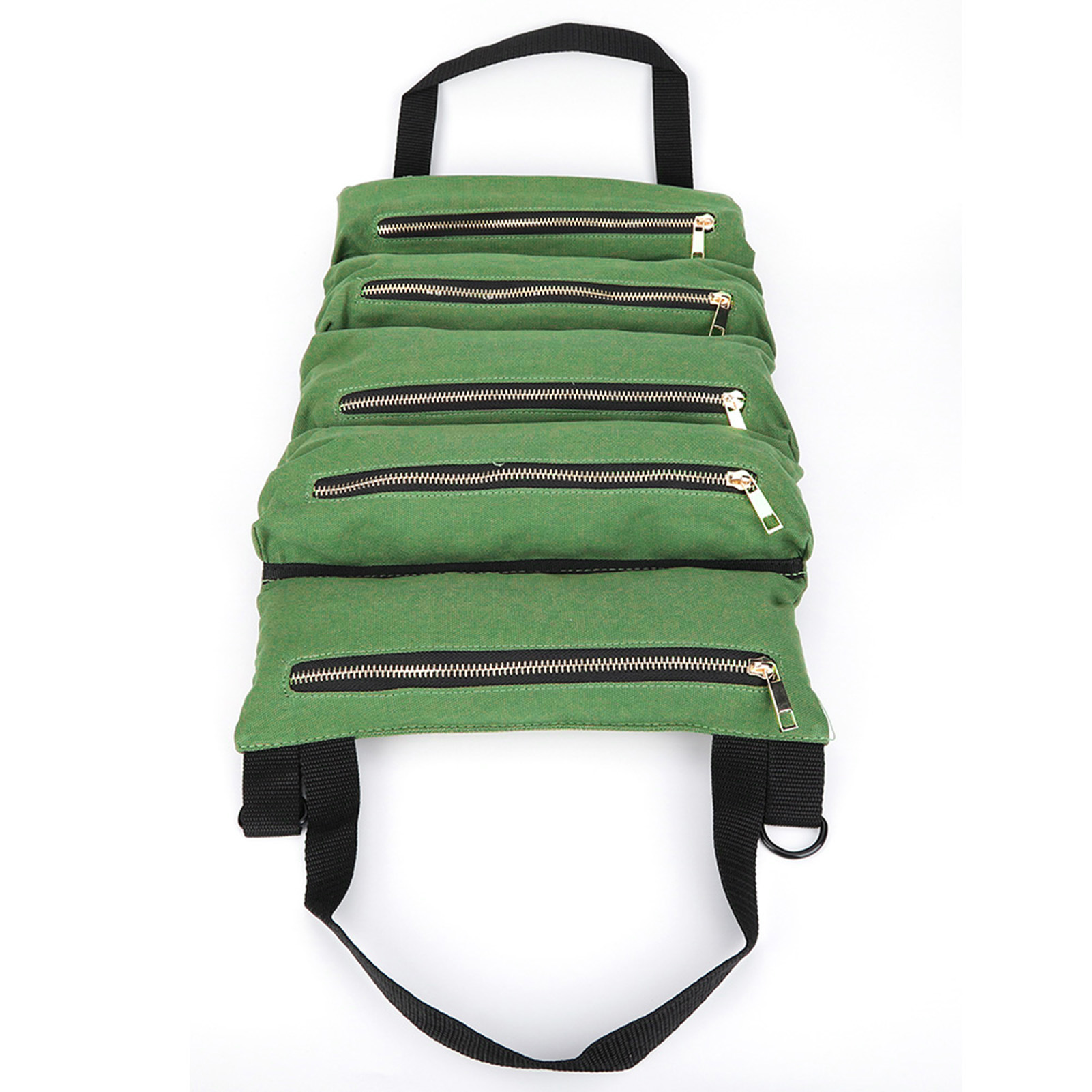 Tragbare Aufbewahrungstasche Aus Canvas Für Schraubenschlüssel, Zusammenrollbar, Organizer-etui