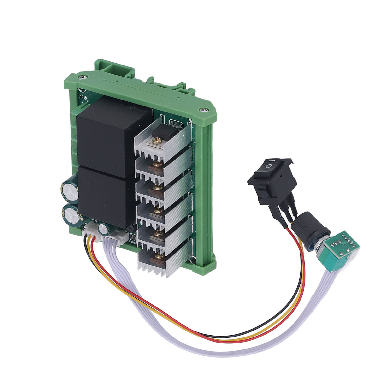 Drehzahlregler Für Motoren, Dc 12v–36v, Pwm-schienentyp, Positiver Und Negativer Regler