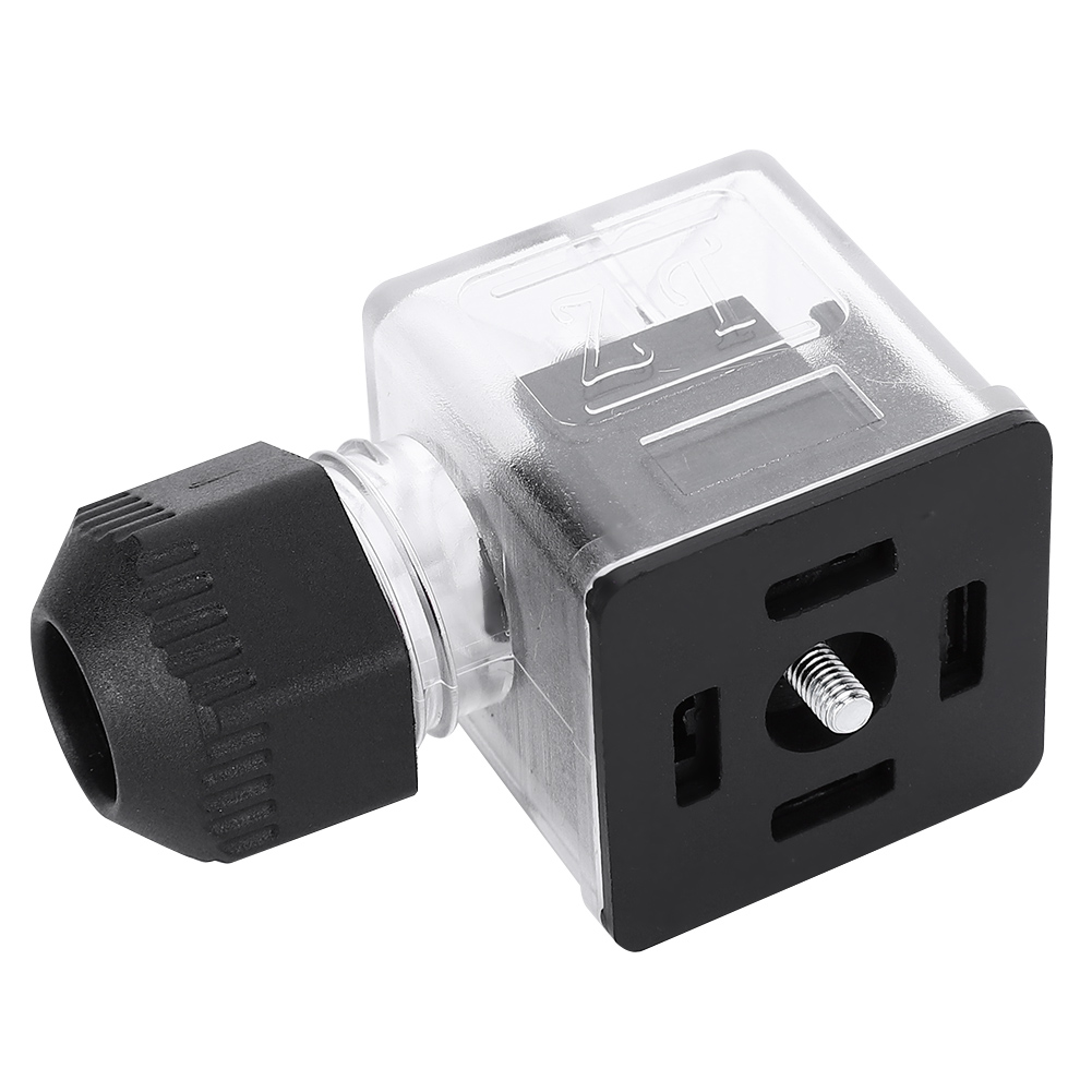 5 Stück Stecker Wasserdicht Staubdicht Transparent Mit Licht Kabellos Dc Für Magnetventil (24v)