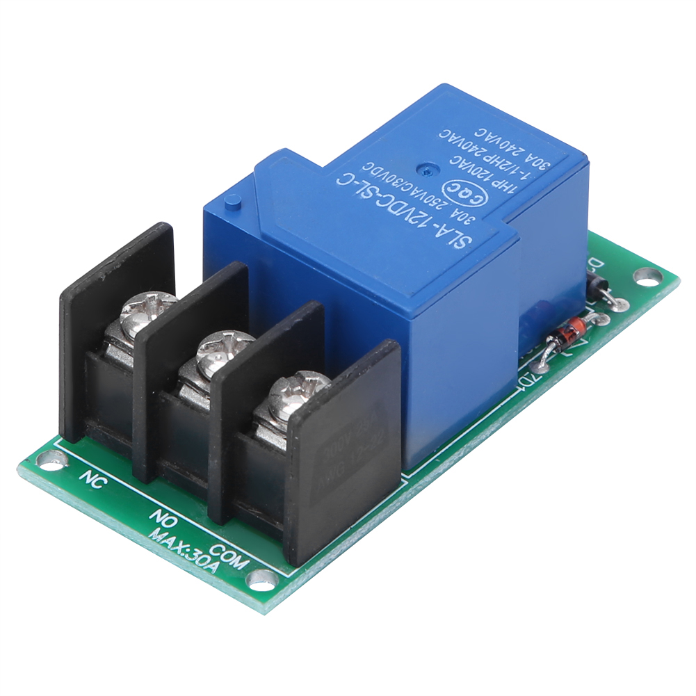2 Stück 1-wege 30a Relais-erweiterungsmodul Mit Low-level-triggerung Und Optokoppler-isolation, 12v