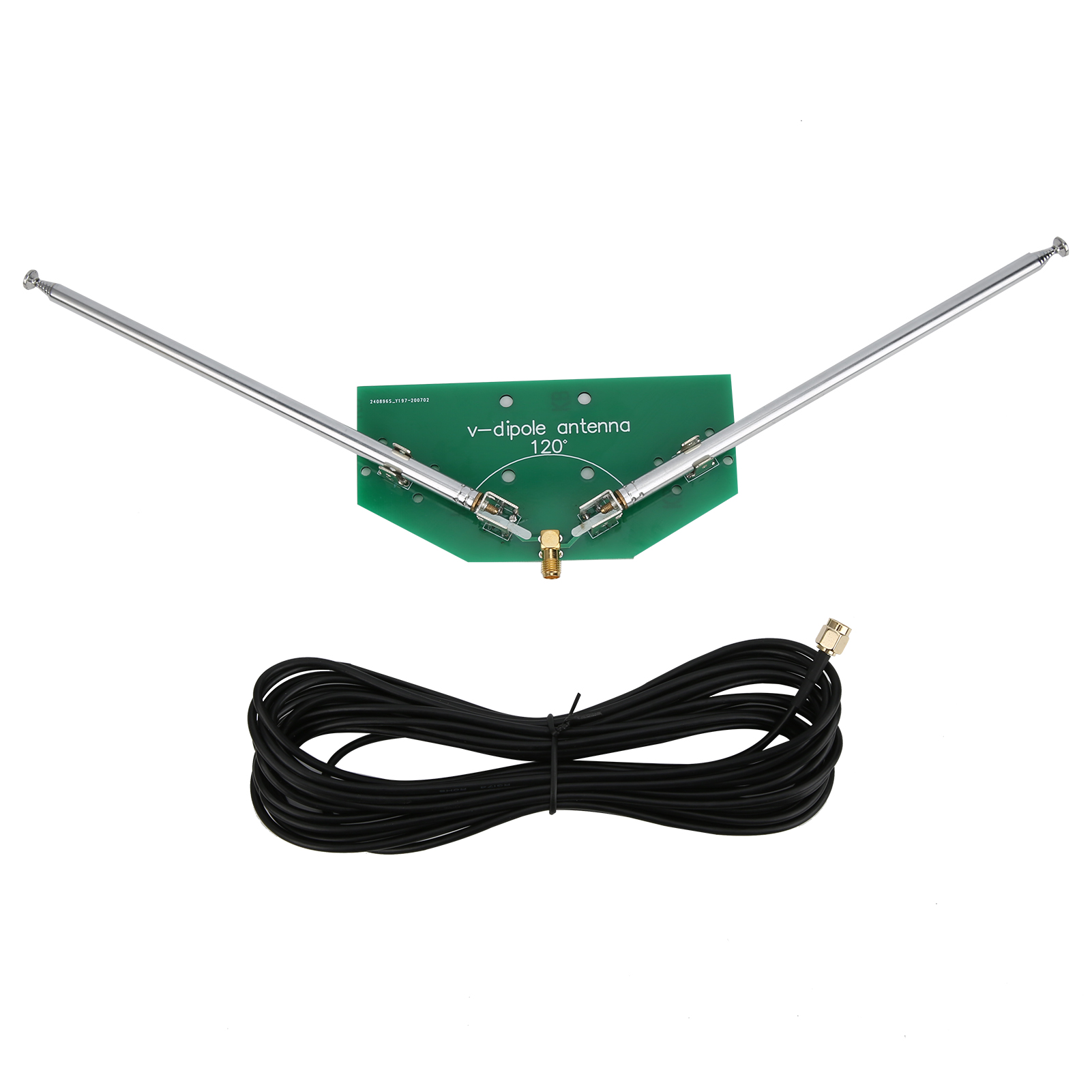 V-dipol-antenne, Funkfrequenz 78 Mhz, 1 Ghz, Universeller Innenempfänger