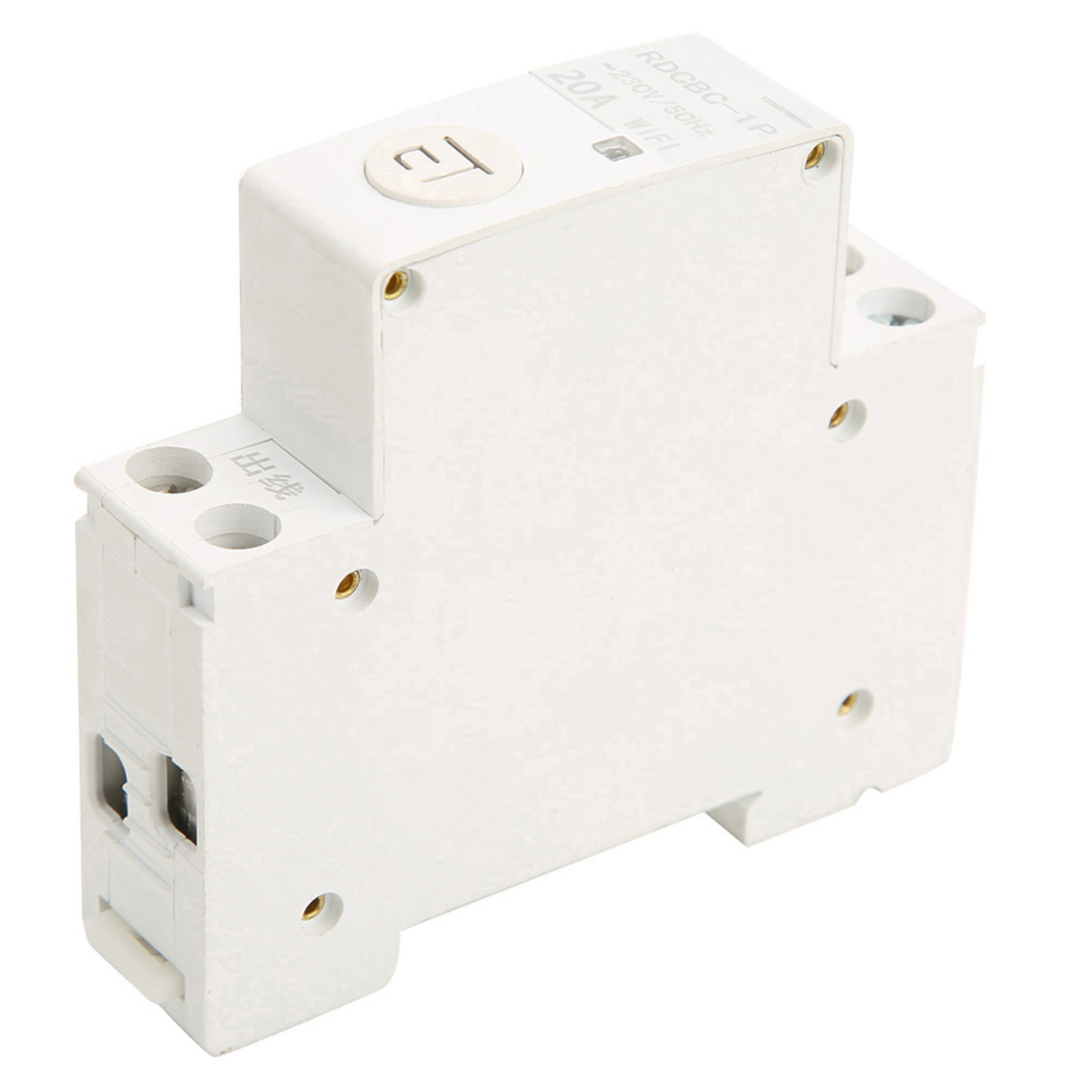 Intelligenter Wlan-leistungsschalter Mit Fernbedienung Für Verteilerkasten, 1-polig, Ac 230 V, Ip20, 20 A