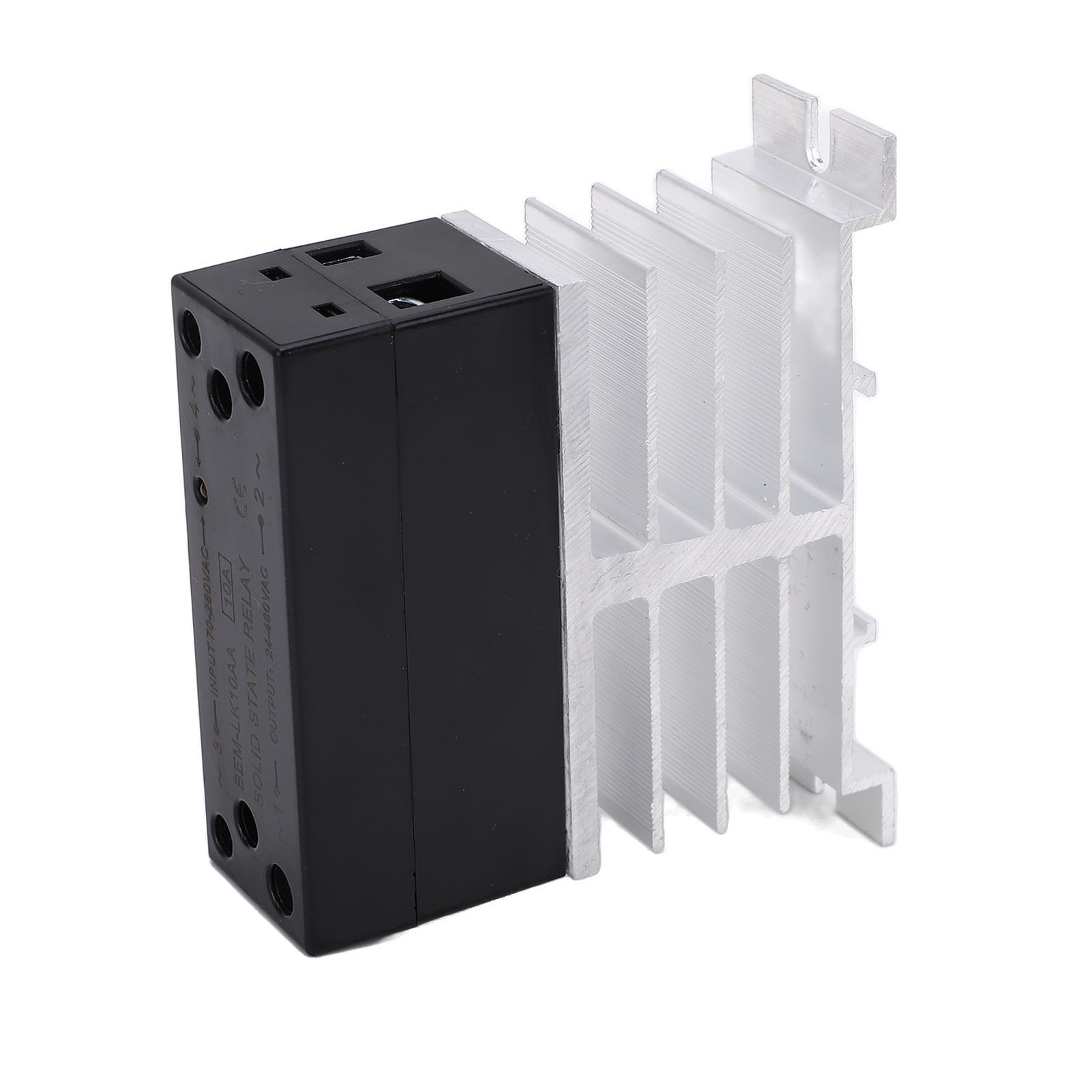 Ac/ac-halbleiterrelais Mit Kühlkörper, 70–280 V Ac Eingang, 24–480 V Ac Ausgang, Ssr-modul, 10 A