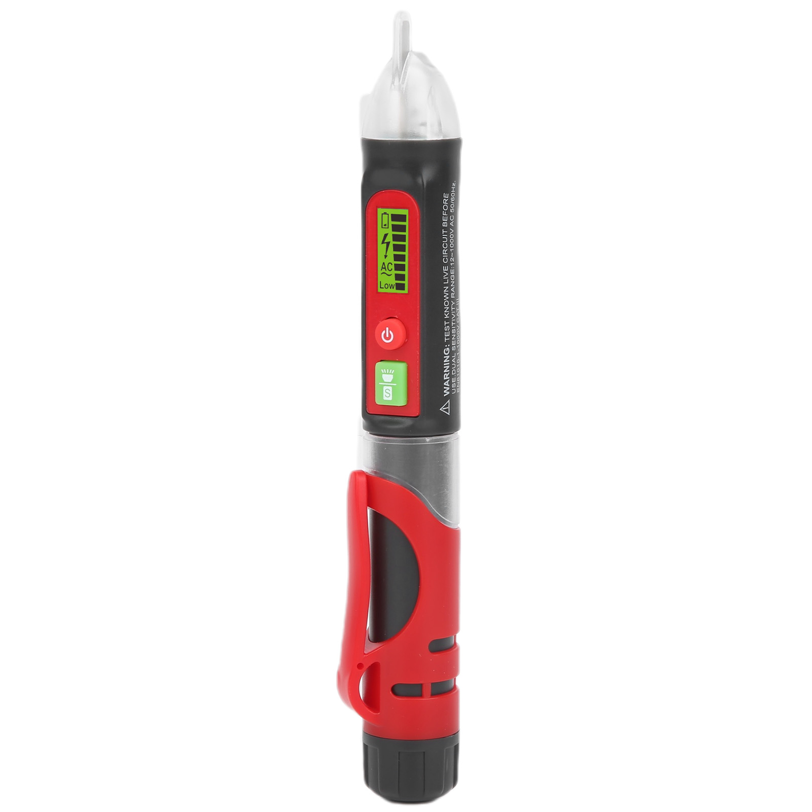 Wt3010 Led-wechselspannungsprüfer, Berührungsloser Prüfstift Mit Einstellbarer Empfindlichkeit 12–1000 V