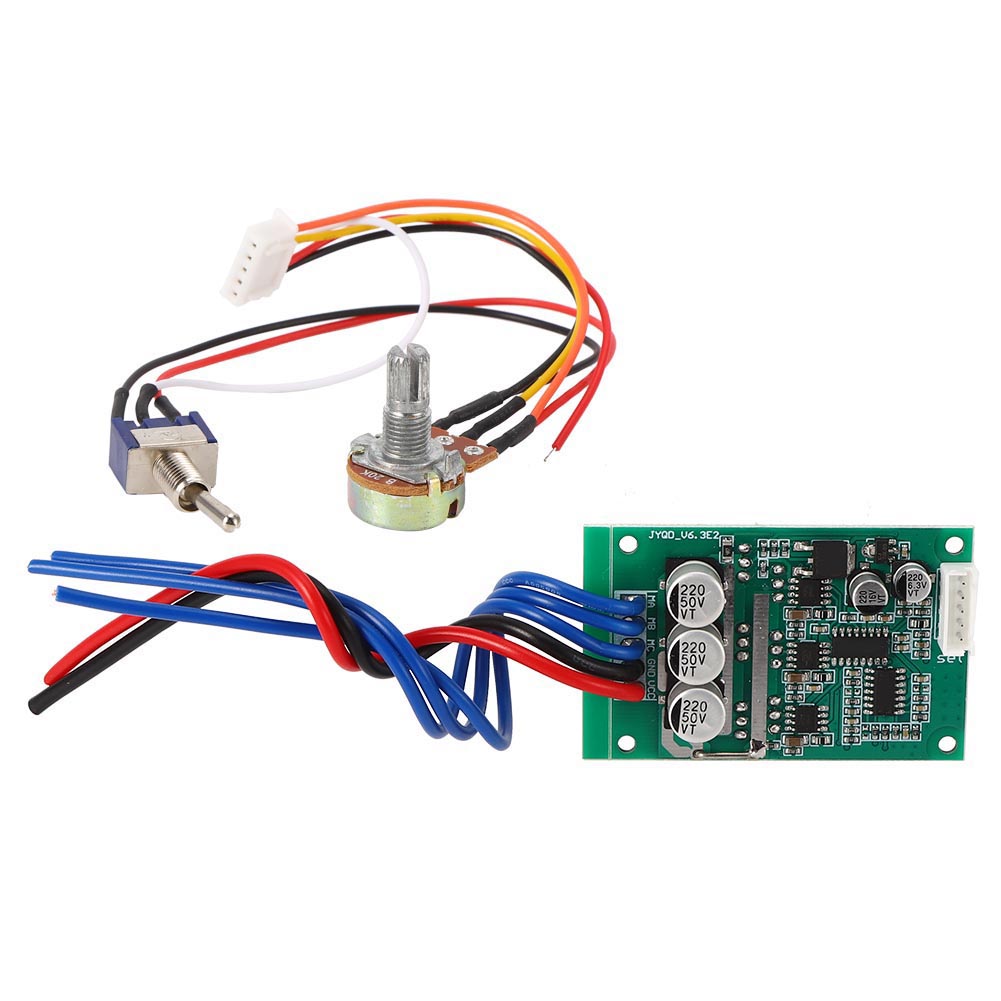 1 Stück Treiberplatine, Hochleistungs-motorsteuerung, Vormontiert, 12 V–36 V, 200/500 W