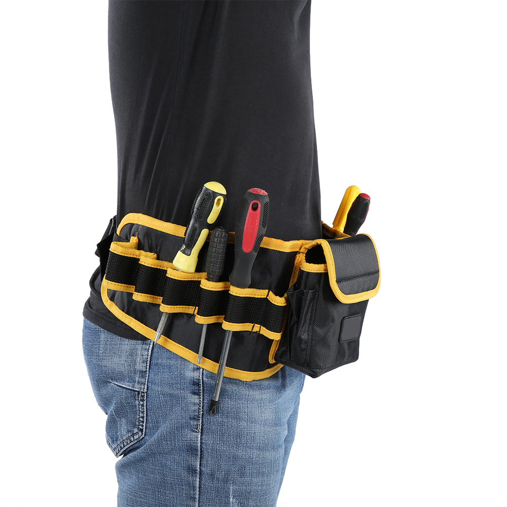 Rtg-103 14-in-1 Werkzeugtasche Für Die Hüfte, Aufbewahrungstasche Aus 600d Nylon Für Hardware-werkzeuge