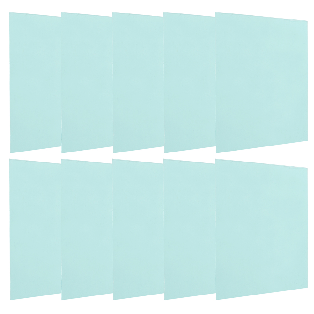 10 Stück 138x122mm Schweißhelm-schutzplatten, Transparente Ersatzlinsen, Industriebedarf