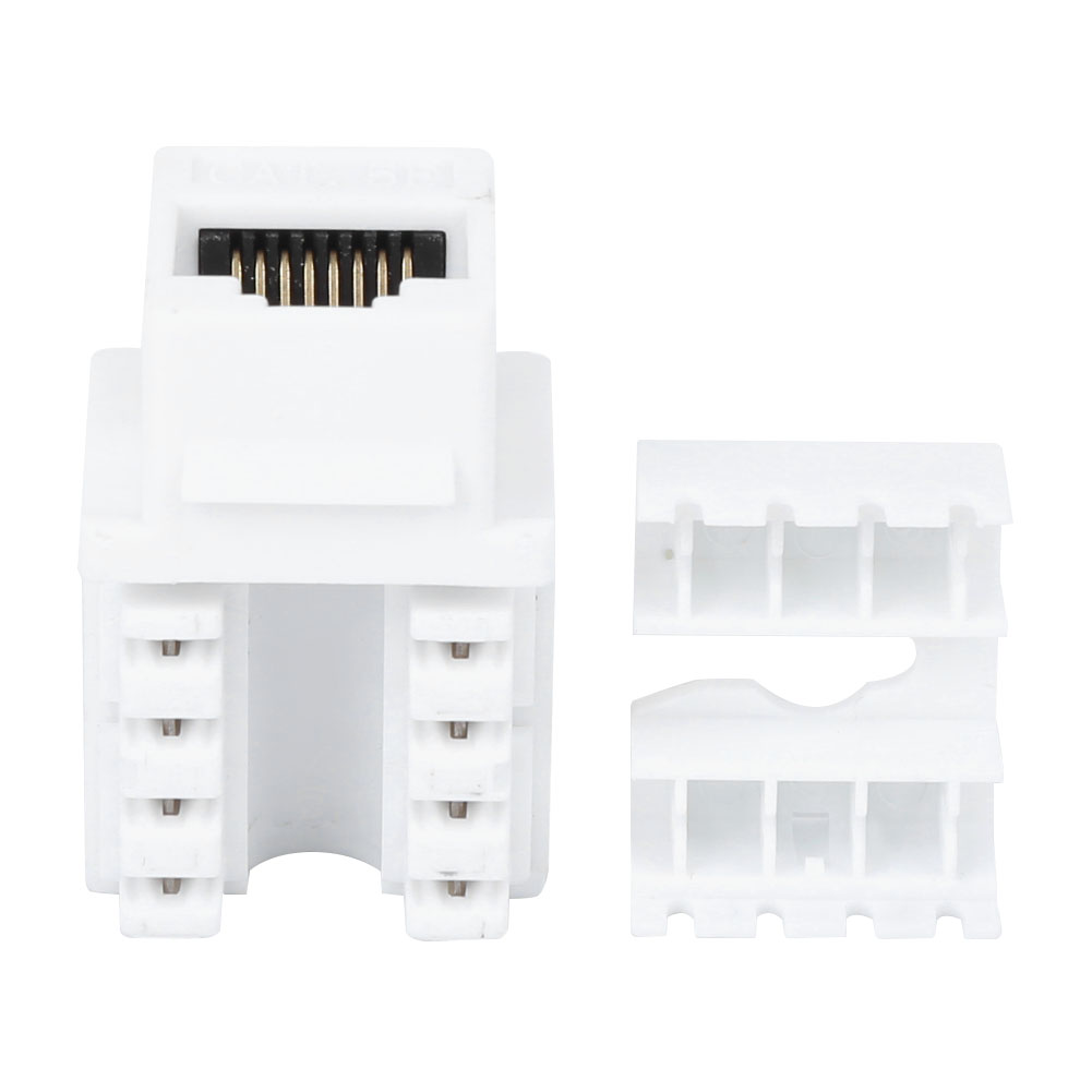 3-teiliges Netzwerkkabel-informationsmodul, Computerzubehör, Einzelport Cat5e Rj45-8p8c