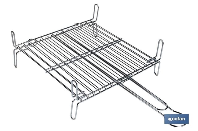 Doppelter verzinkter Grill 25x25cm