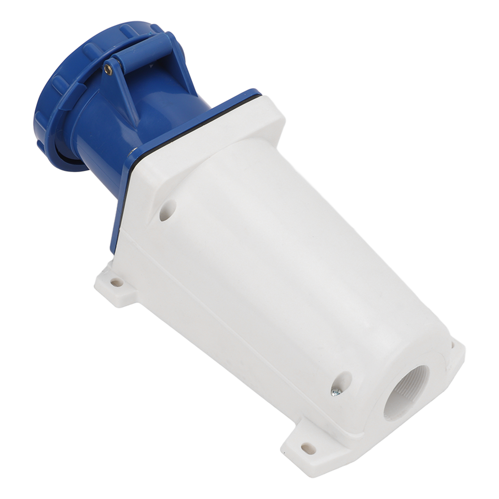 Offene Industriesteckdose Ip67, 3-polig, Pp, Messing, Blau, Wasserdicht, 220–380 V