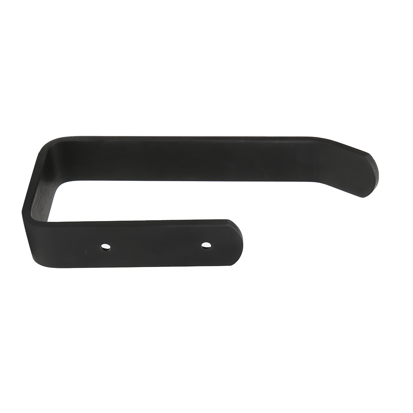 Handtuchhalter Aus Aluminium, Toilettenpapierhalter, Wandaufbewahrung Für Badezimmerrollen, 4176641, Schwarzer Toilettenpapierhalter