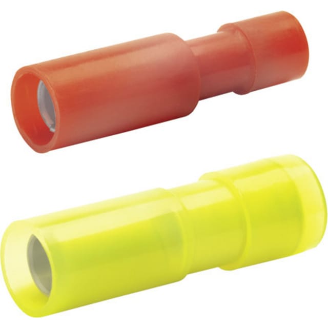 Klauke - 950V Rundsteckhülse 4 mm² 6 mm² Stift-Ø: 5 mm Vollisoliert Gelb 1 St.