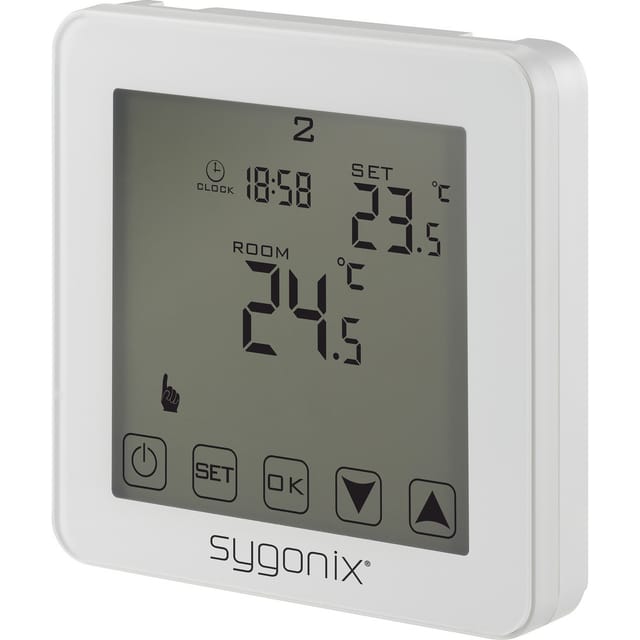SY-4961570 Touch 2 Raumthermostat Unterputz Wochenprogramm 1 St. - Sygonix