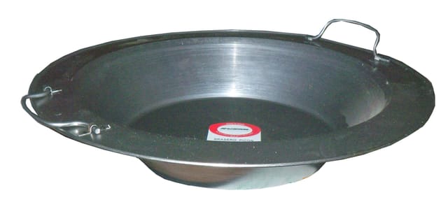 40 cm Blech-Kohlenbecken mit Griffen BR-40