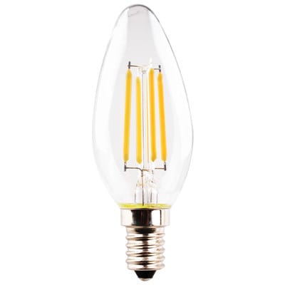 Muller Licht - Müller-Licht LED-Lampe, Kerzenform, 400190, eek: f, E14, 4 w, 2700K, klar