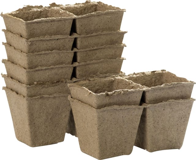 Windhager Anzuchttöpfe 12 x 6 cm, 24 Stück Anzuchttöpfe