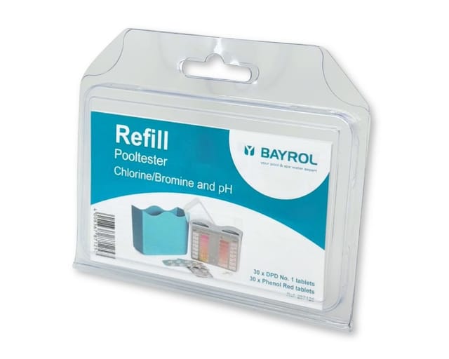 Pool-Tester Nachfüllpackung Chlor/Brom/pH - Bayrol