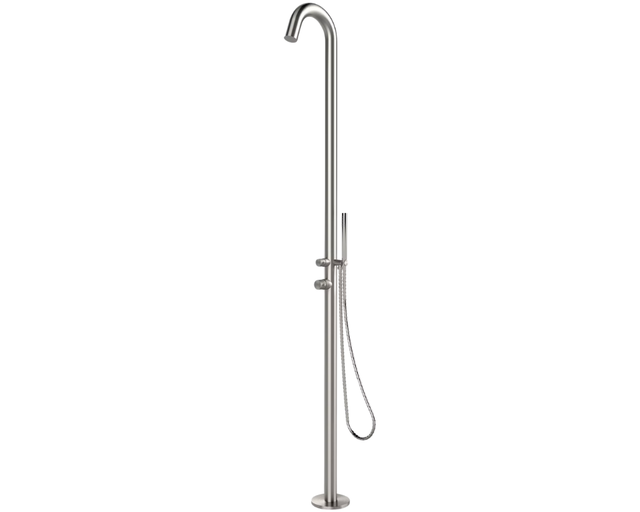 Sylt Dusche V4A von Ideal Eichenwald