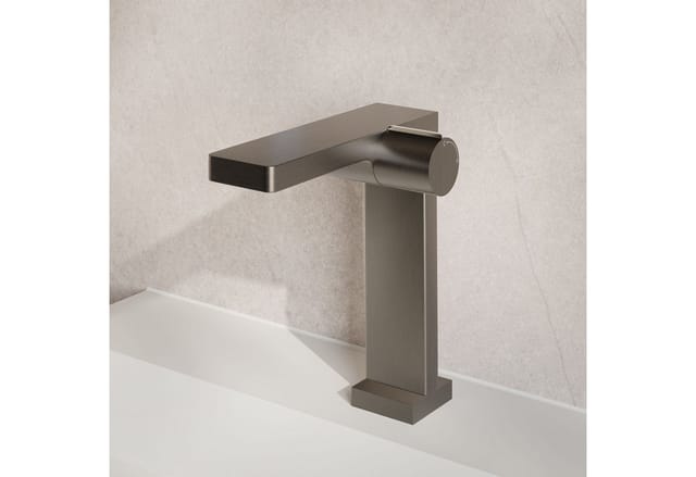 Design Waschtischarmatur Bernstein NT3220G Hoher Auslauf Gunmetal