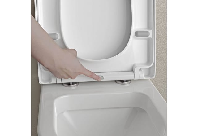 Bernstein - WC-Sitz U1009 Softclose Ersatzdeckel für NT2038 Weiß glänzend