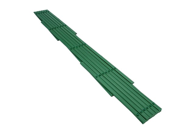 Rankhilfe ausziehbar aus Kunststoff in grün - 2er Set / 180 x 60 cm - Scherenspalier für Kletterpflanzen