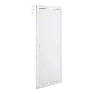 Hager Blendrahmen,Volta,4reih.,Tür,RAL9010 VZ104N