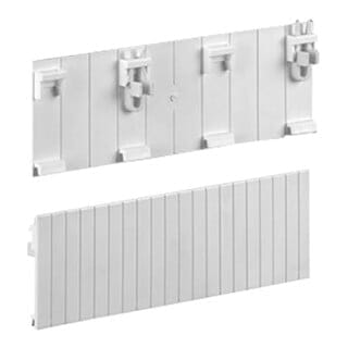Eaton Leerplatzabdeckung für 45 MM Ausschnitte, verriegelbar, 2 x 10 TE, weiß 217240