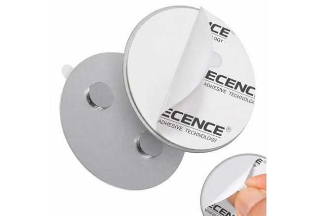 5x Magnethalterung 50mm für Rauchmelder Feuermelder Magnet-Befestigung