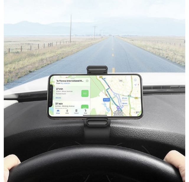 Auto-Halterung kfz Handy Halter 360-Grad-Drehung für Armaturenbrett schwarz - Ugreen
