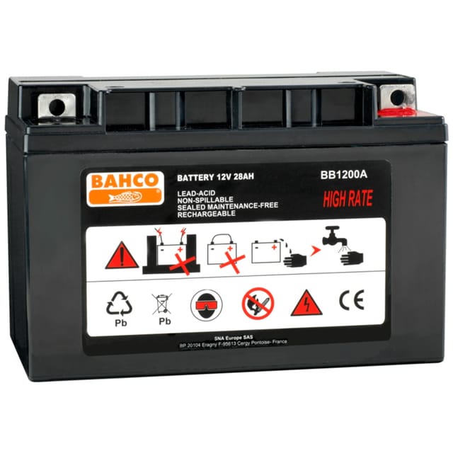 Bahco - Ersatzakku für 12V Booster, 1200A