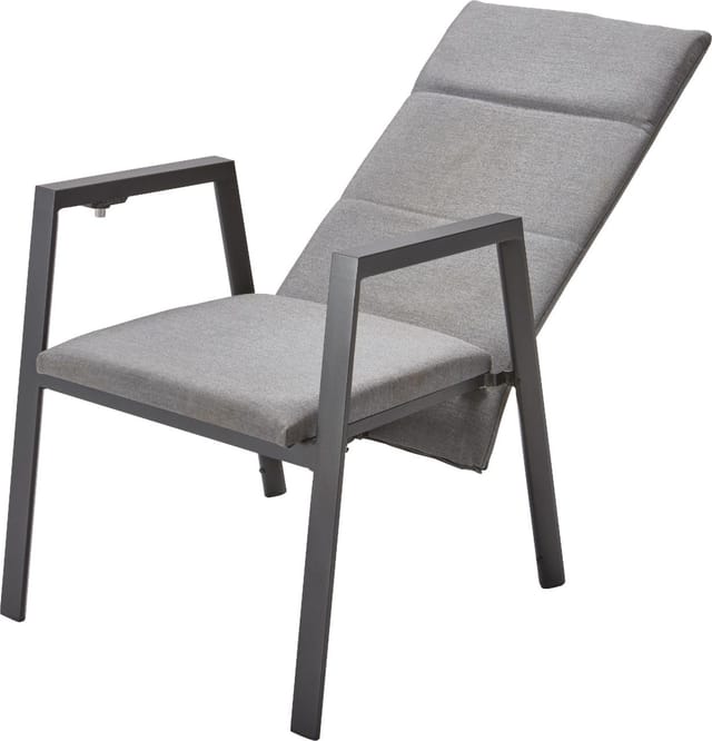 Primaster - Movesessel Arona Anthrazit Garten-Loungemöbel 60,5 x 77 x 107cm Sessel