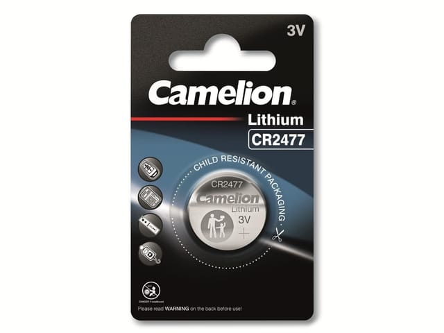 Camelion - Knopfzelle CR2477, 1 St.